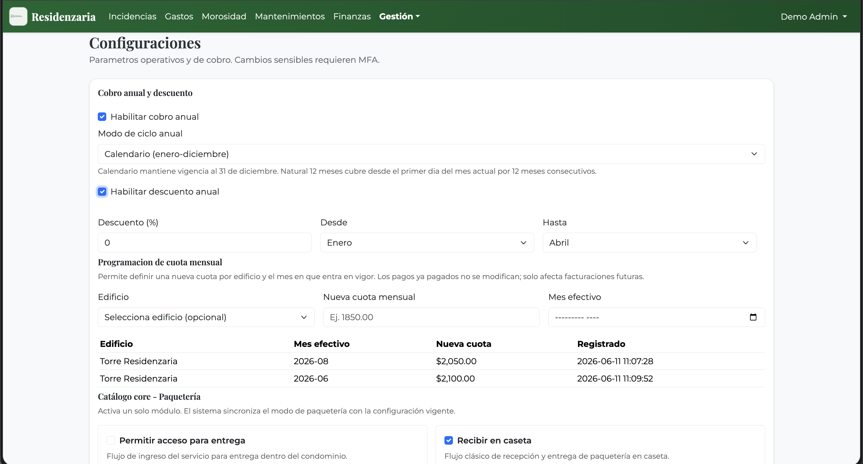 Vista previa de Personalización